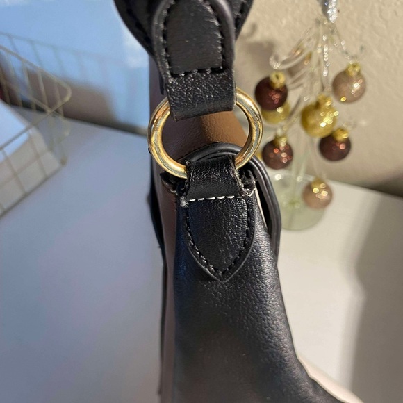Nine West Black, Brown, and Cream Crossbody Bag - Picture 11 of 13
